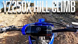 2023 YZ250X Hill Climb!!