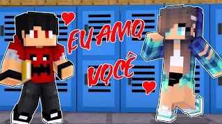 A MENINA POPULAR da escola está APAIXONADA por mim no Minecraft