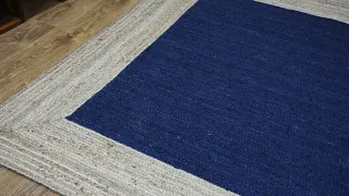 Hand Woven Jute Eco-friendly Area Rugs