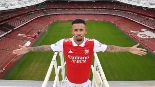 Welcome to Arsenal Gabriel Jesus!