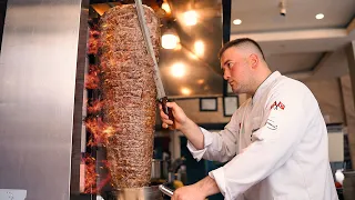 This Master Prepares DONER Kebab With Amazing Skills | How to Make Doner Kebab - Turkish Street Food