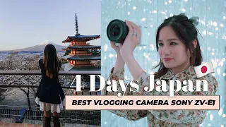 SONY ZV-E1: THE BEST VLOG CAMERA?! 4 Days in Japan with Sony ZV-E1 Review & Vlog