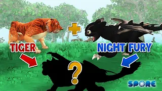 Tiger X Night Fury | Animal X Cartoon Fusion [S1E1] | SPORE