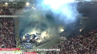 Pyro SV Darmstadt in Stuttgart • VFB Stuttgart - SV Darmstadt 98 (3-1) 22-09-2023