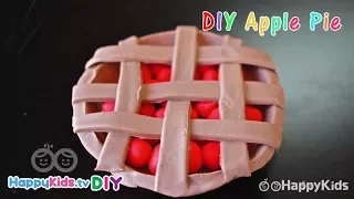 DIY Apple Pie!! | PlayDough Crafts | Kid's Crafts and Activities | Happykids DIY