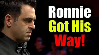 The Young Player Was Not Ready to Play With Ronnie O'Sullivan!