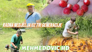 RADNA NEDJELJA KOD KUĆE MEHMEDOVIĆ HD / TRI GENERACIJE UDRUŽILE SNAGE ( BABO SIN I JA ) POSAO IDE👏