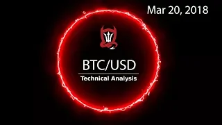 Bitcoin Technical Analysis (BTC/USD) Un-Bullievable Precision... [03/20/2018]