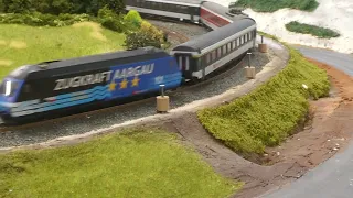 Modelleisenbahnclub Laufen und Umgebung - MECLU - Fahrvideo 2024