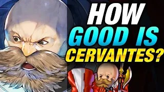 CERVANTES' MIGHTY MUSTACHE! Best Builds & Analysis + What if he had a prf? Fire Emblem Heroes [FEH]