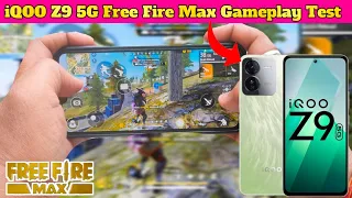 iQOO Z9 Free Fire Max Gameplay Test|iQOO Z9 Free Fire Max Test|iQOO Z9 Free Fire Max Gaming Test,Fps