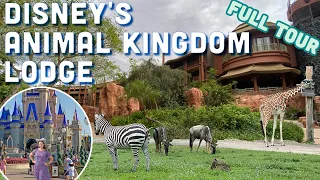 Disney's Animal Kingdom Lodge Tour & Walkthrough - 4K - Walt Disney World