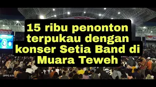 15 ribu penonton terpukau dengan konser Setia Band di Muara Teweh