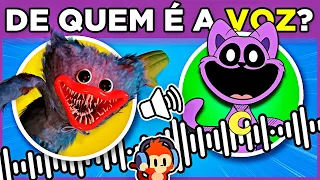 🐈‍⬛🌙 POPPY PLAYTIME | ADIVINHE O PERSONAGEM PELA VOZ 🔊 | Apenas os fãs verdadeiros vão acertar #quiz