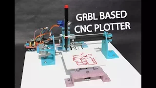 How to make GRBL+arduino based CNC plotter PCB ink plotter