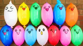 Making Slime with Funny Balloons - Satisfying Slime video - ASMR Video