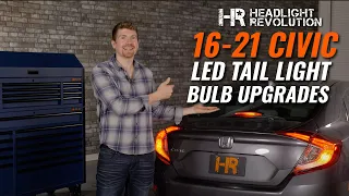 The Brightest LED Tail Light Bulbs For The 16-21 Honda Civics | HR Tested