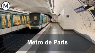 Circulaciones por Metro | Metro de París