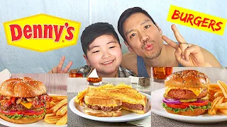 Mukbang Denny's Burgers | Neo Video