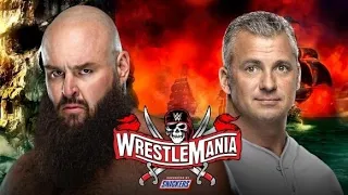 WWE WrestleMania 37-Braun Strowman vs. Shane McMahon (Steel Cage Match)Full Match HD