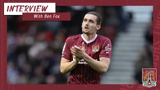 INTERVIEW: Ben Fox on signing a new contract at Northampton Town
