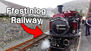 A Trip on the Ffestiniog Railway!