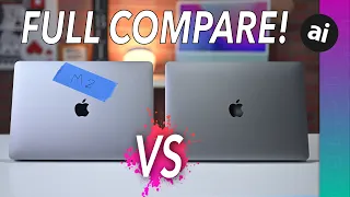 M1 VS M2 13" MacBook Pro! Detailed Comparison & Benchmarks!