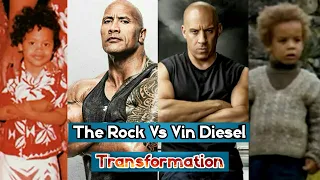 Vin Diesel Vs Dwayne Johnson - The Rock Transformation