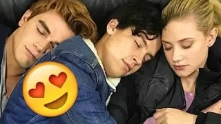 Cole & Lili & KJ Apa & Camila 😍😍😍 - CUTE AND FUNNY MOMENTS (Riverdale 2018)