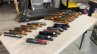 Modern BNSF Ho scale locomotive roster. Pt 1