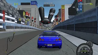 Nissan Skyline R34 Speed Challenge Ebisu Speed Track B (NFS Pro Street)