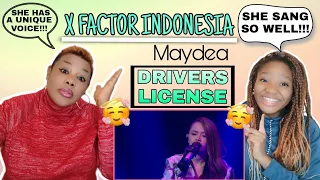 HER VOICE IS UNIQUE! Reacting To Maydea - Drivers License (Olivia Rodrigo) - X Factor Indonesia 2021