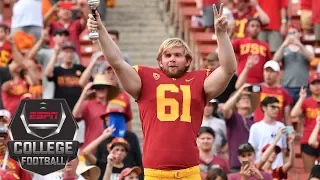 USC's long snapper, who is blind, talks about his inspirational journey to the field | ESPN