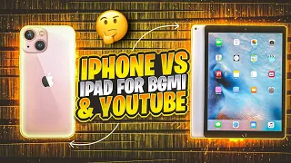 🔥iPhone Vs iPad for Content Creation & BGMI | Which is Best in 2024?