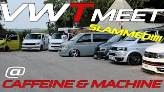 ABSOLUTLEY MEGA!! VW Transporter Meet | Caffeine & Machine 2 | with LOWLIFE TRANSPORTERS😎😎😎💪