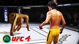 UFC4 Bruce Lee vs Zlata Gunthel Cosplay EA Sports UFC 4 PS5