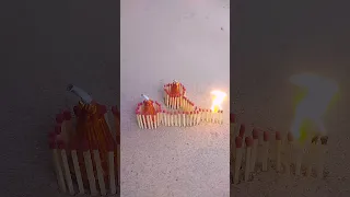 Matchstick Amazing Experiment 🔥💥 Diwali Crakers Testing #shorts  #short video