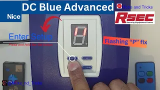 ET DC Blue Advanced flashing "P" error fix