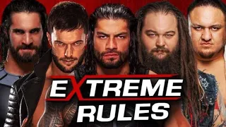Wwe extreme rules match card 2018 winner perdition