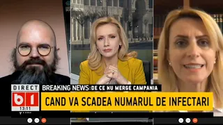 TALK B1 cu ANDREEA MORARU De ce nu se vaccineaza romanii?_P1/2_2 Ianuarie 2021