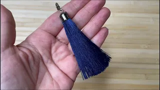 Как сделать красивую кисточку из ниток своими руками!