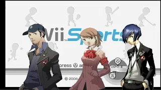 Makoto, Yukari, and Junpei Play Wii Sports Bowling (Part 1)