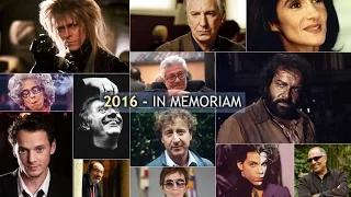 In Memoriam: l'ultimo saluto ai personaggi che ci hanno lasciato nel 2016