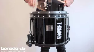 Thomann SD1412BL HT Snare Marching Pipe Snare Sound Demo