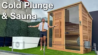 Inside the NEW Cold Plunge All-In & Plunge Sauna
