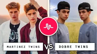 Dobre Twins vs Martinez Twins Musical.ly Video Compilation / Who's the Best