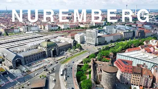 The Beauty of 🇩🇪 Nuremberg from the Air | 4K Cinematic Drone | Germany