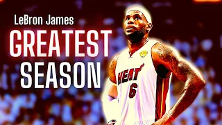 LeBron James Single Greatest Season
