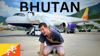 LANDING IN THE WORLD'S MOST DANGEROUS AIRPORT (BHUTAN)