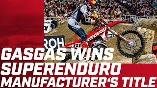 GASGAS wins 2023 SuperEnduro Manufacturer's title